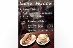 Cafè Mocca - Diverse design.