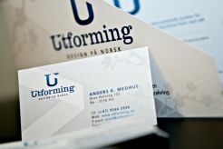 Utforming's egne trykksaker.